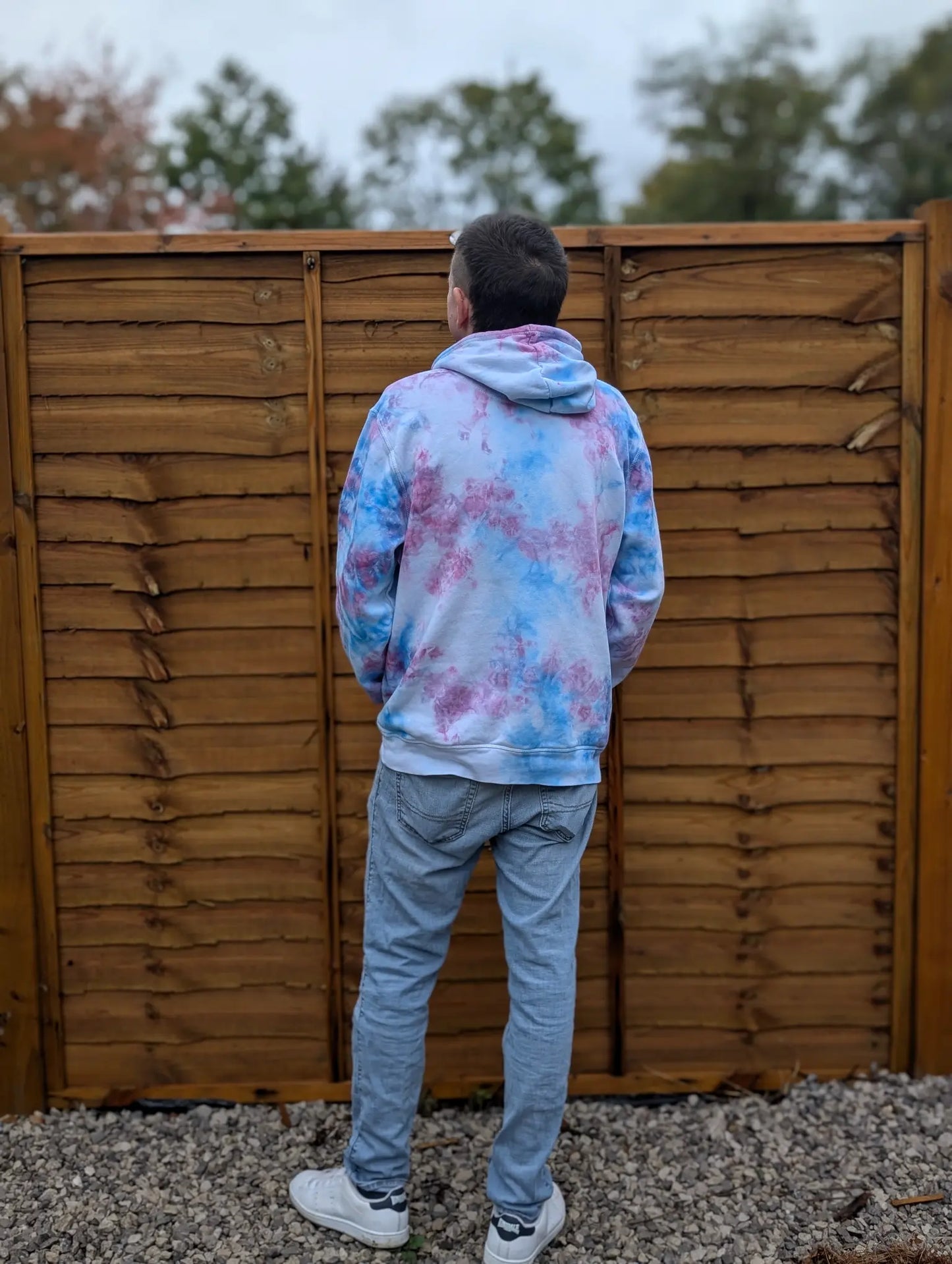 Cotton Candy Organic Tie-Dye Hoodie/Sweatshirt | Handmade by SourThreadz