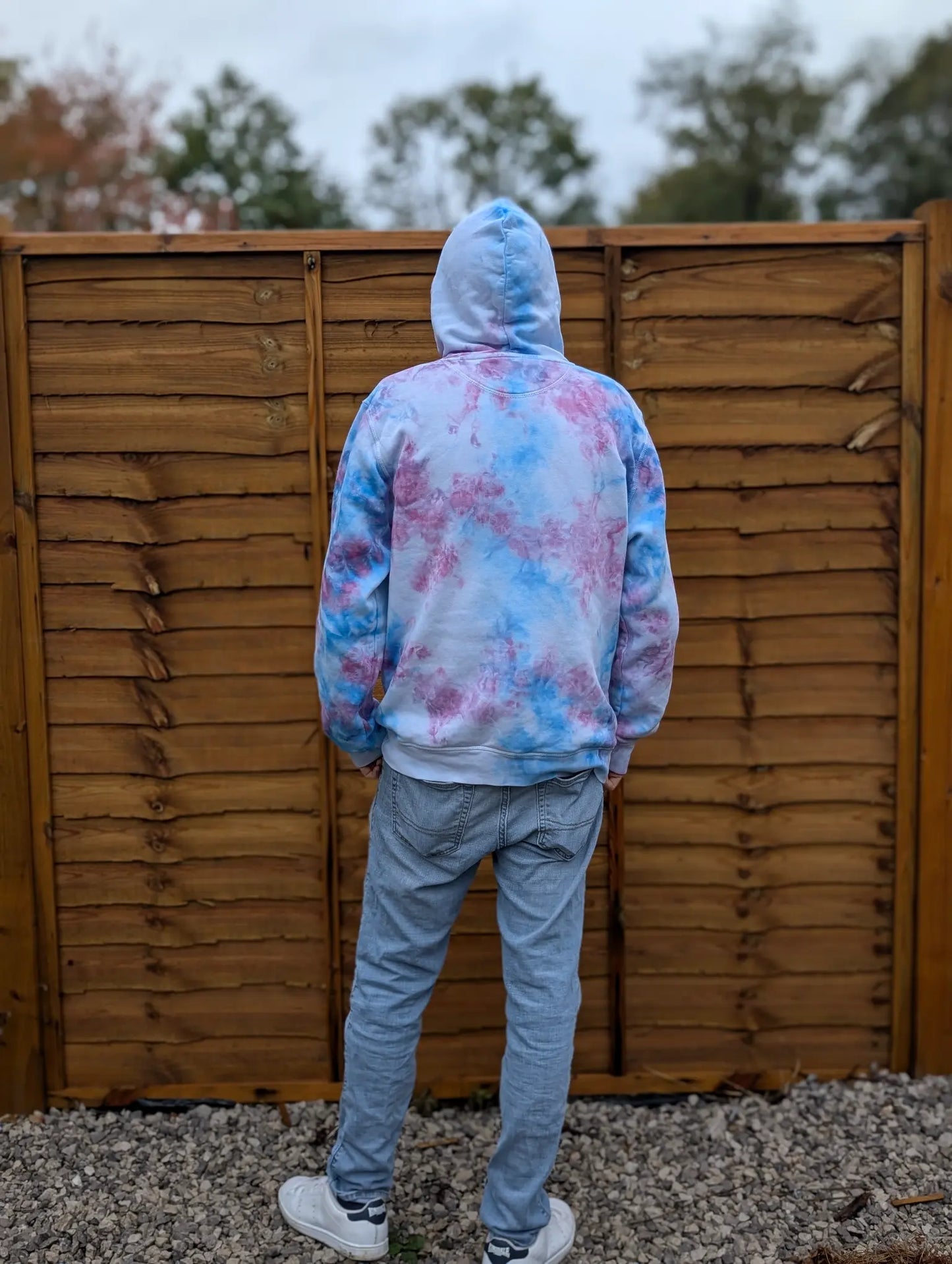 Cotton Candy Organic Tie-Dye Hoodie/Sweatshirt | Handmade by SourThreadz