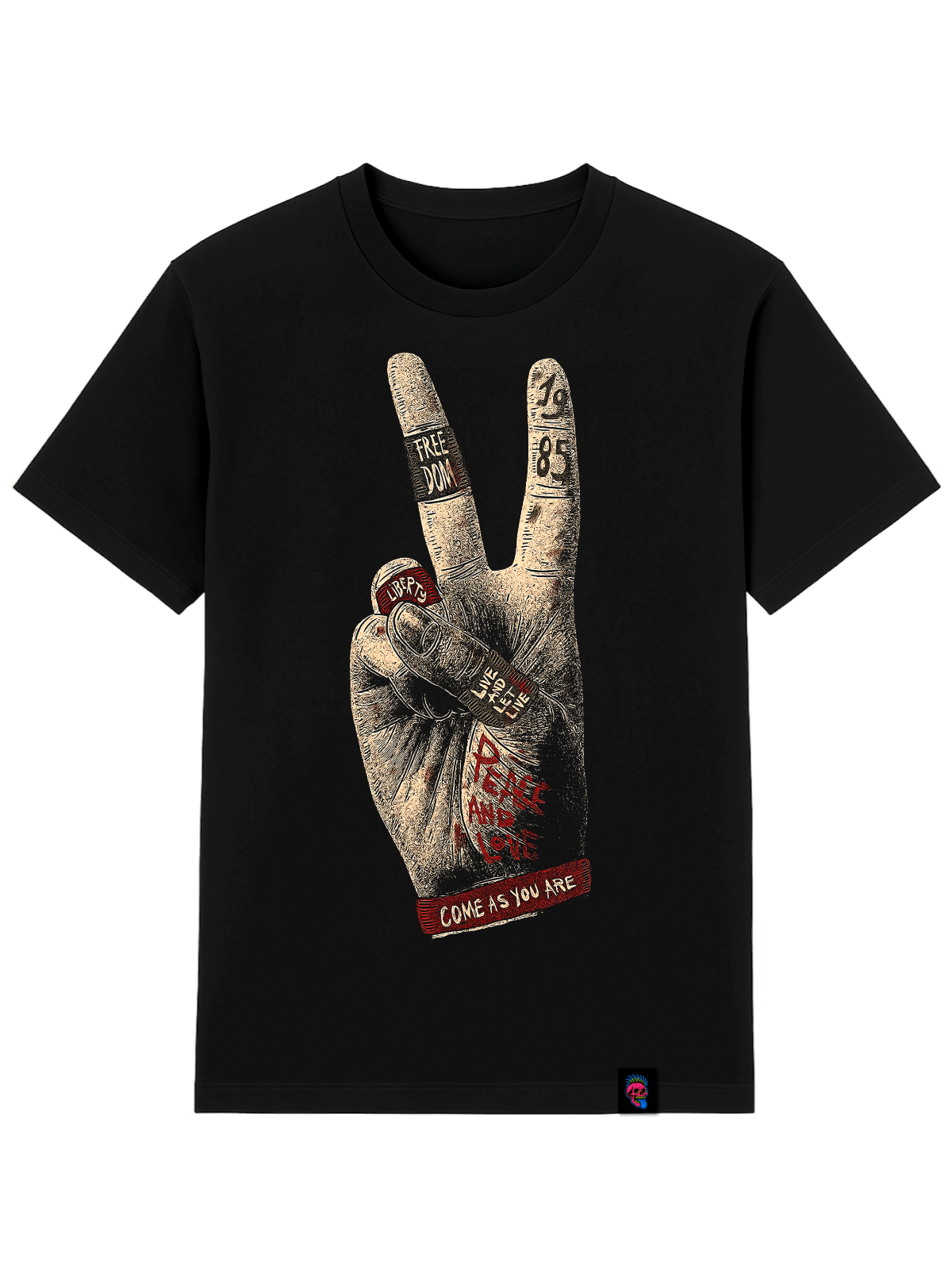 Come As You Are Graphic Tee - Softfeel Heavyweight Organic Cotton - SourThreadz Premium Drop
