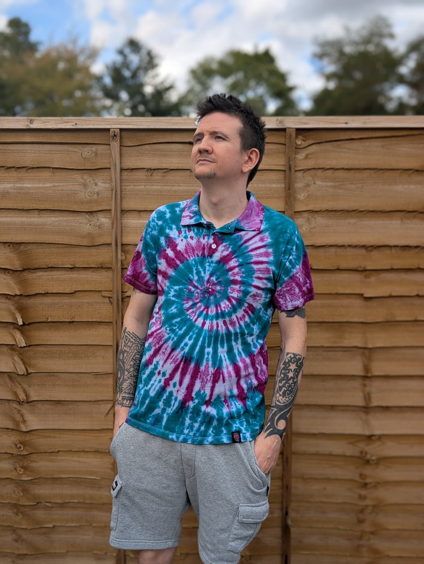 Aqua Galactica Tie-Dye | Any Garment, Any Size | Handmade by SourThreadz
