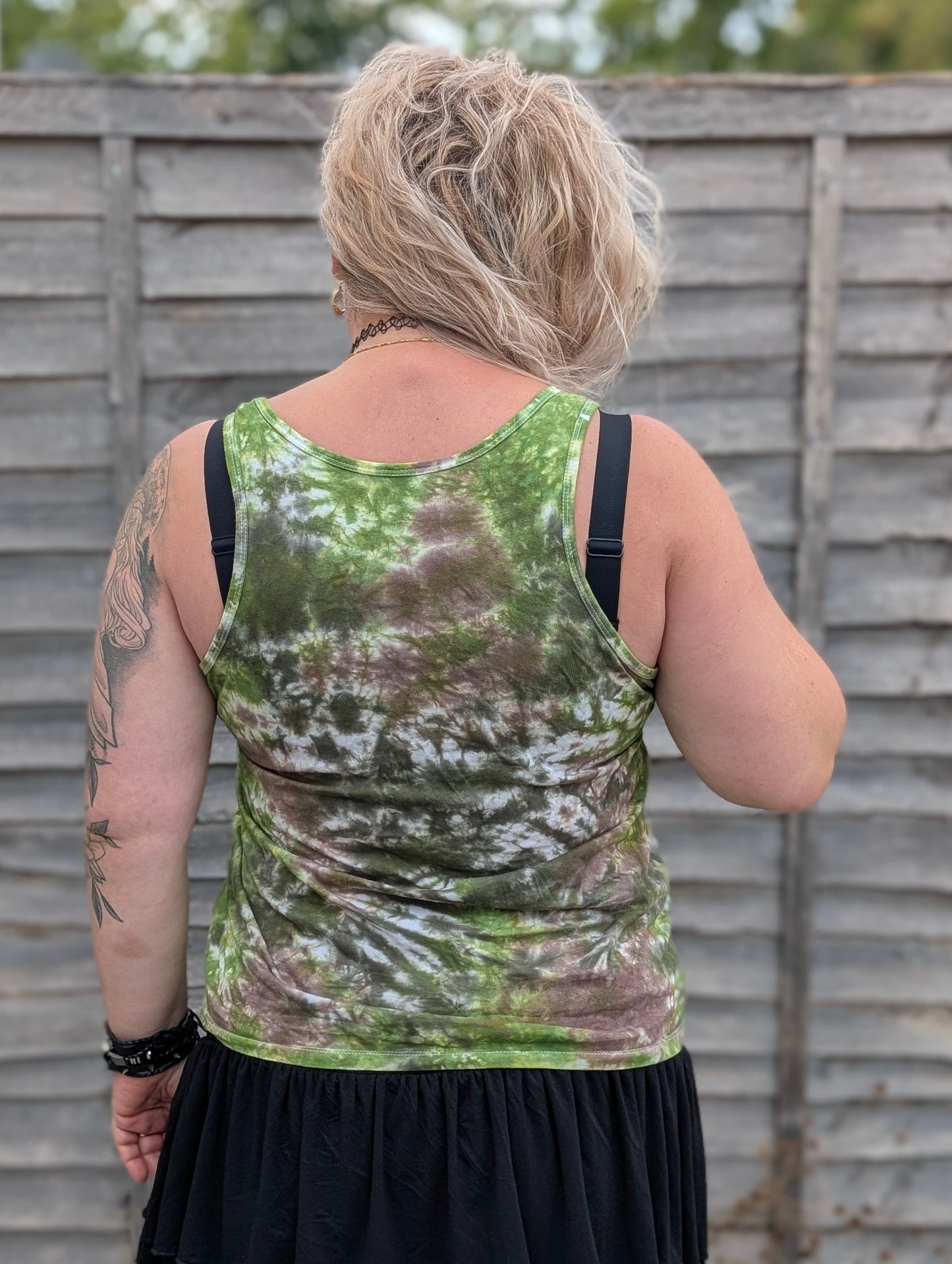UK Handmade Green Brown Camo Tie-Dye – T-Shirts, Tanks, Polos & More / Men's,Women's & Kids - SourThreadz