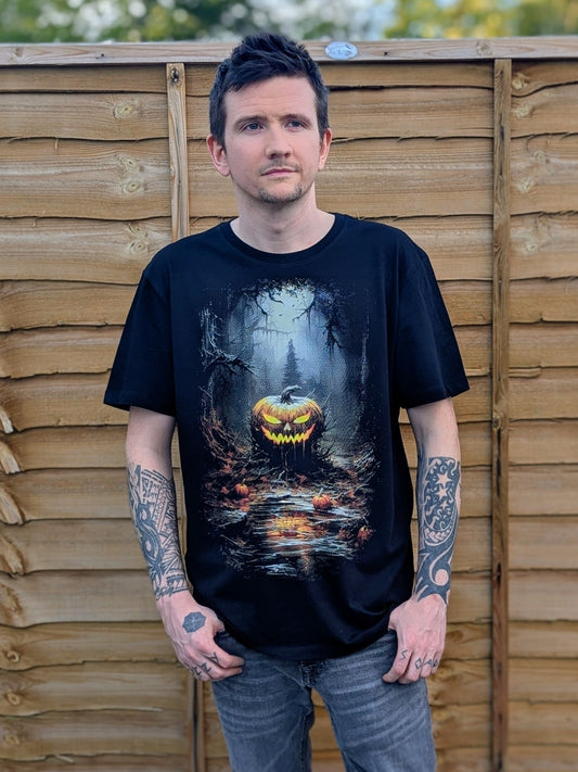 Halloween Graphic Tee | Premium Organic Cotton | By SourThreadz