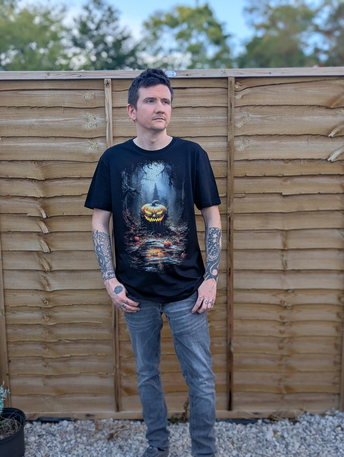 Halloween Graphic Tee | Premium Organic Cotton | By SourThreadz