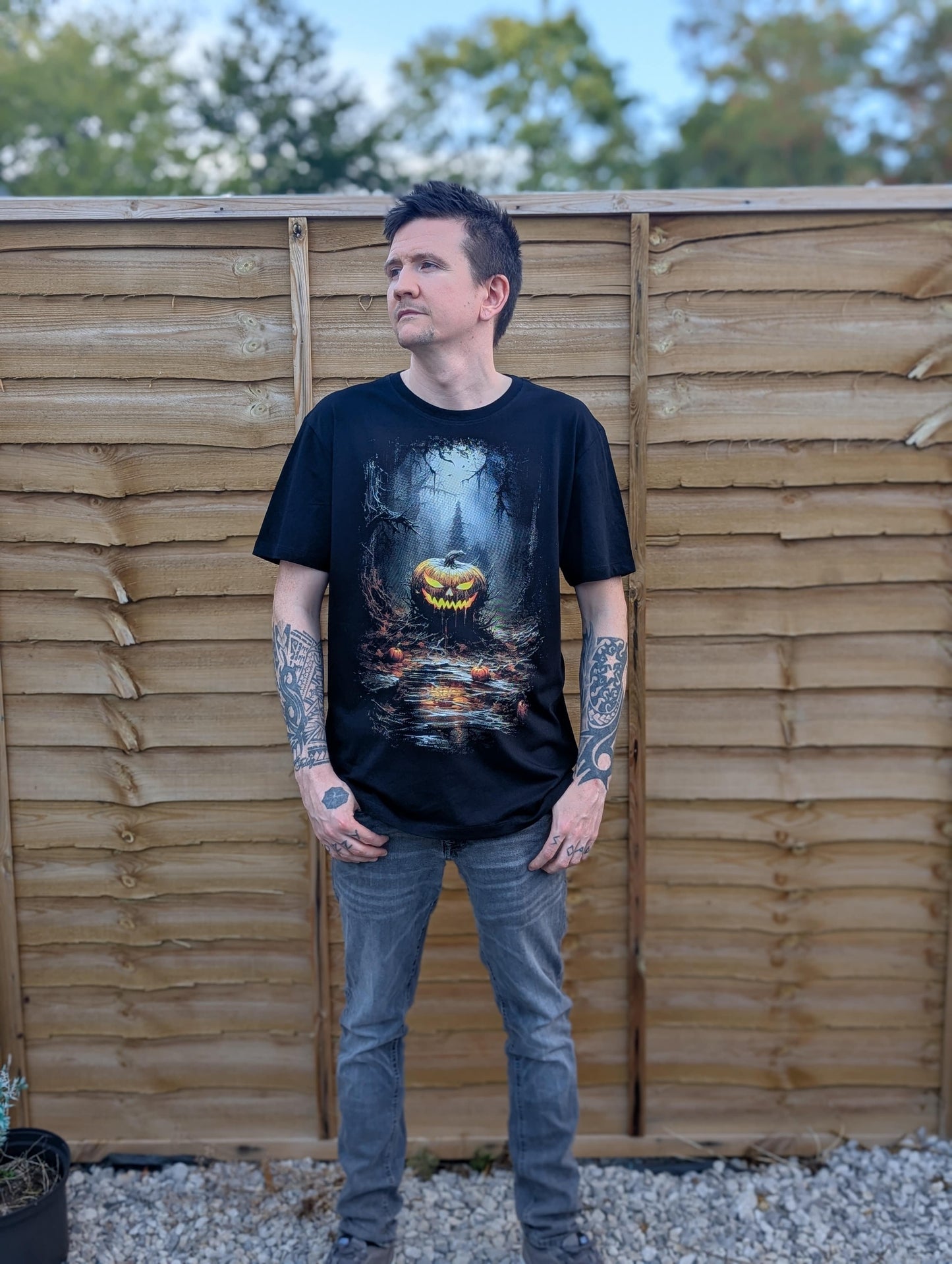Halloween Graphic Tee | Premium Organic Cotton | By SourThreadz