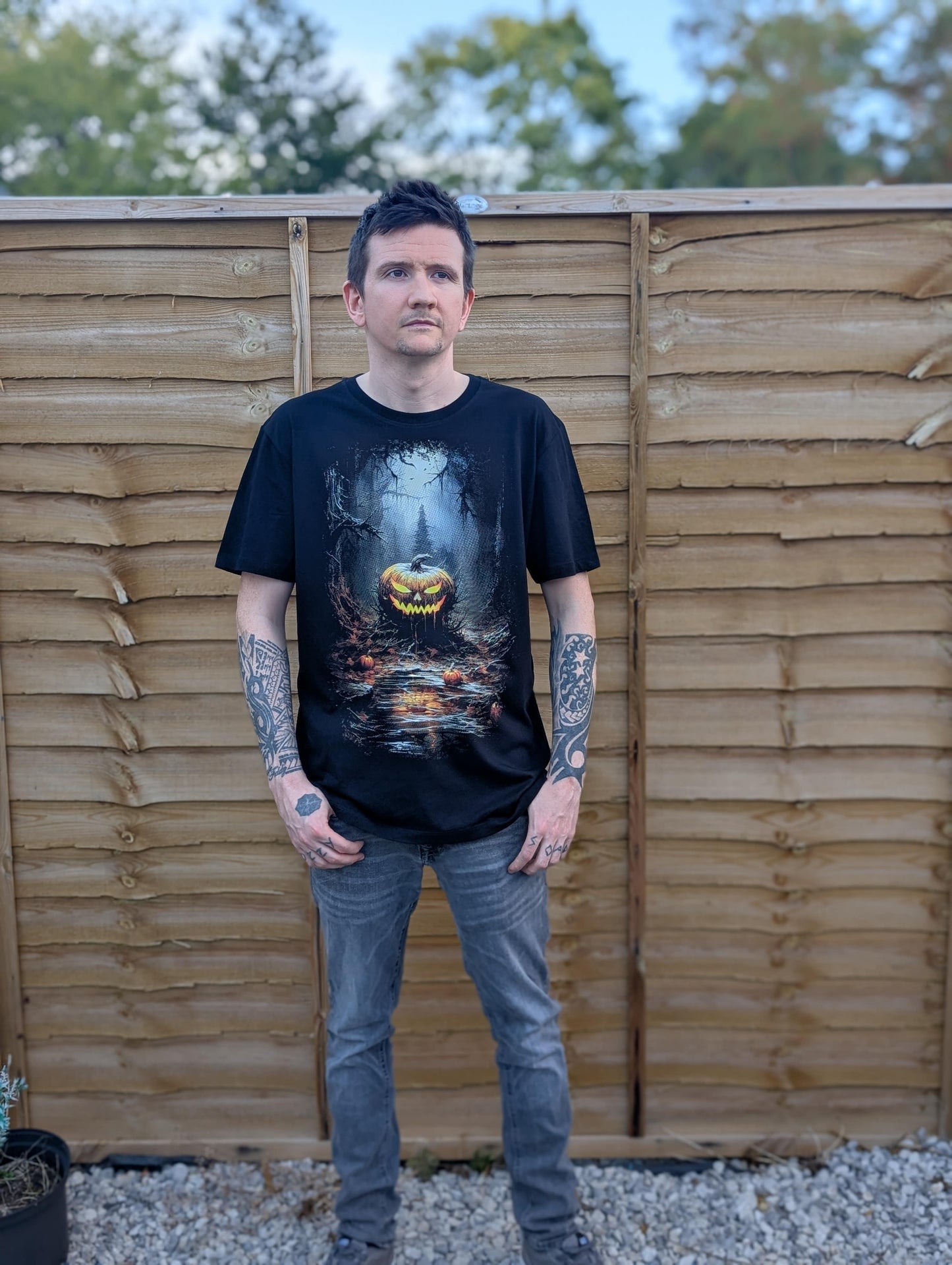 Halloween Graphic Tee | Premium Organic Cotton | By SourThreadz
