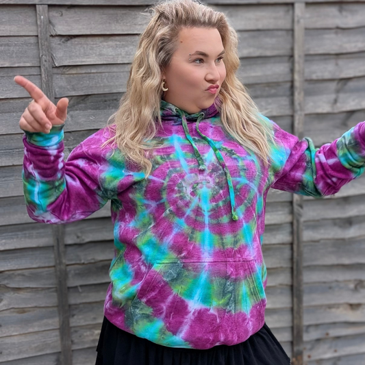 Galactic Dragon Tie-Dye | Any Garment, Any Size | Handmade by SourThreadz