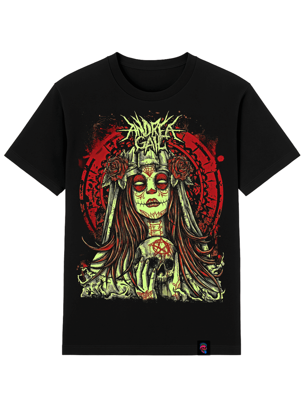 Metal Band Inspired Graphic Tee - Softfeel Heavyweight Organic Cotton - SourThreadz Premium Drop