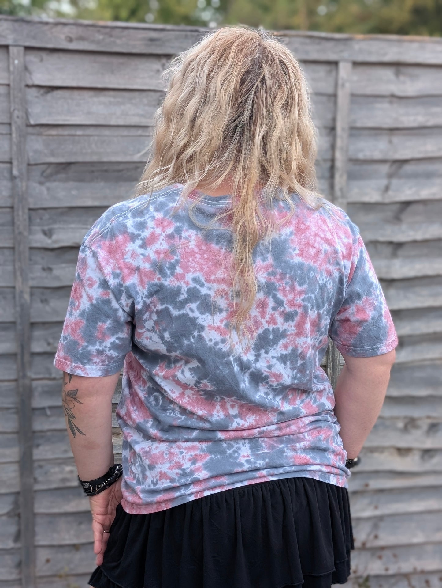 UK Handmade Pink Grey Camo Tie-Dye – T-Shirts, Tanks, Polos & More / Men's,Women's & Kids - SourThreadz