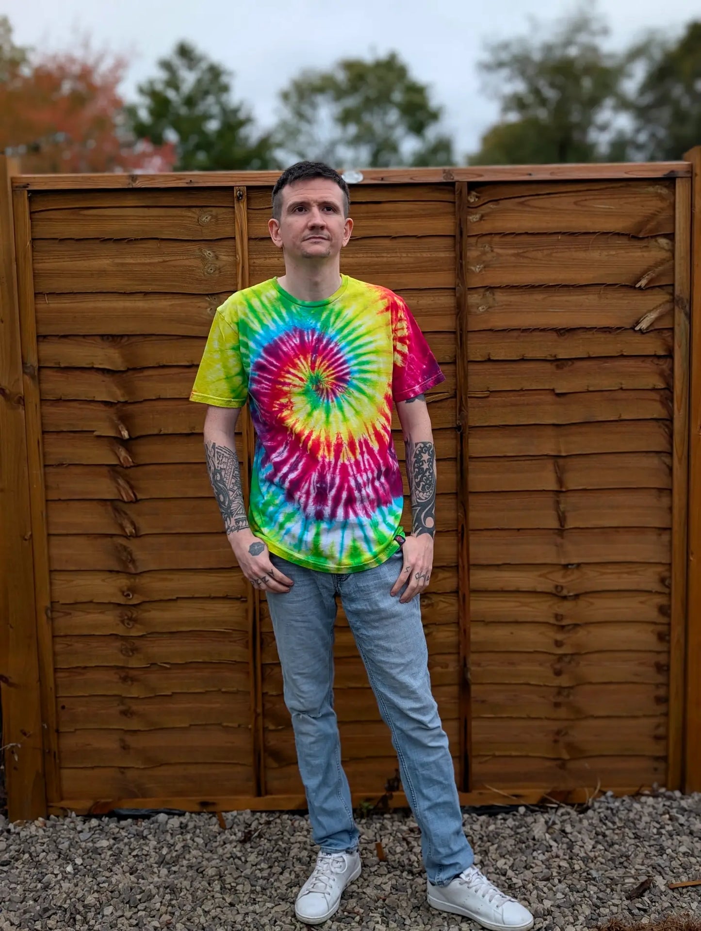 Rainbow Swirl Tie-Dye | Any Garment, Any Size | Handmade by SourThreadz