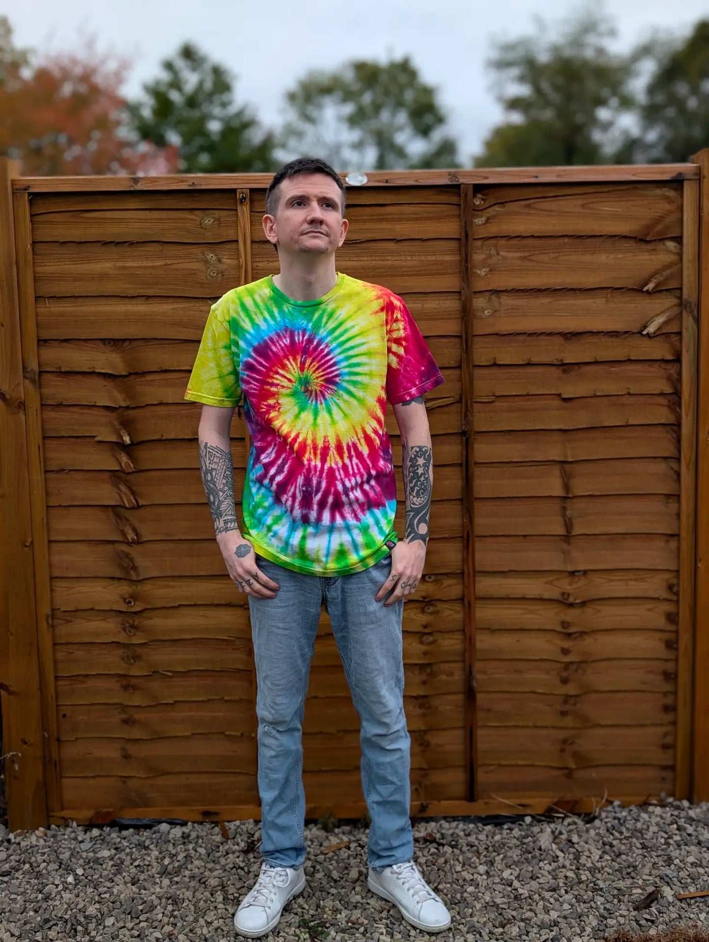 Rainbow Swirl Tie-Dye | Any Garment, Any Size | Handmade by SourThreadz