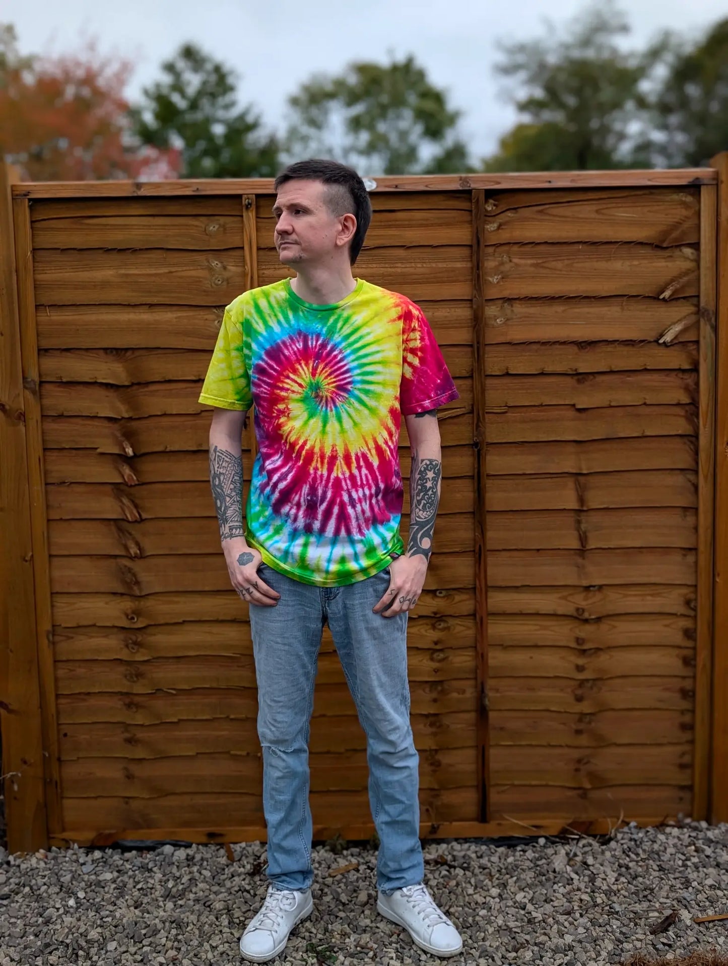 Rainbow Swirl Tie-Dye | Any Garment, Any Size | Handmade by SourThreadz