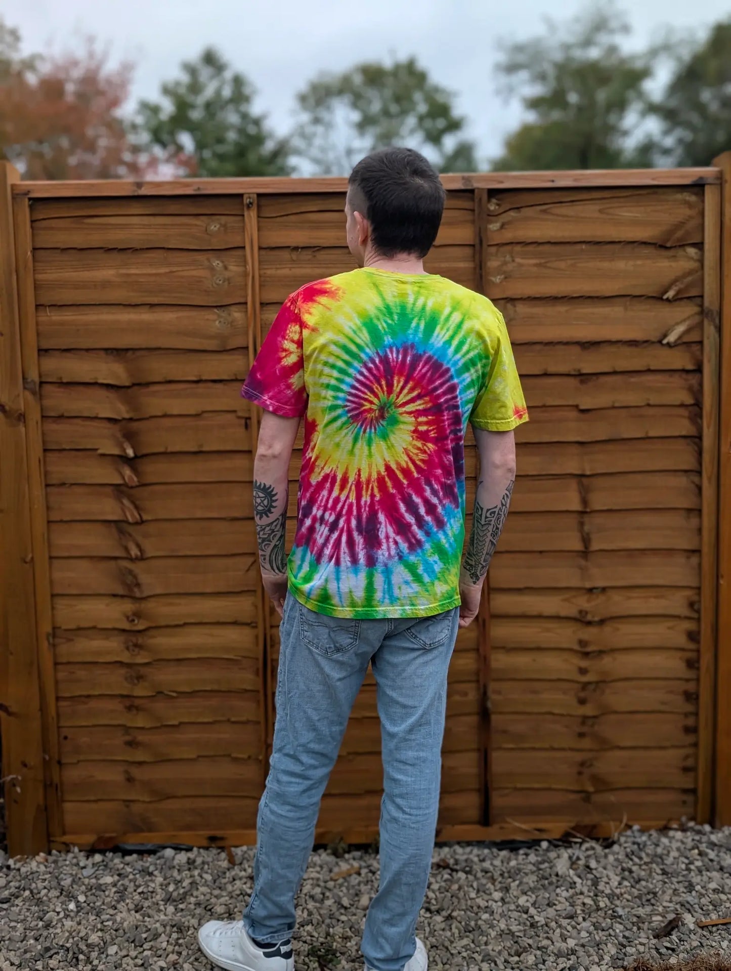 Rainbow Swirl Tie-Dye | Any Garment, Any Size | Handmade by SourThreadz
