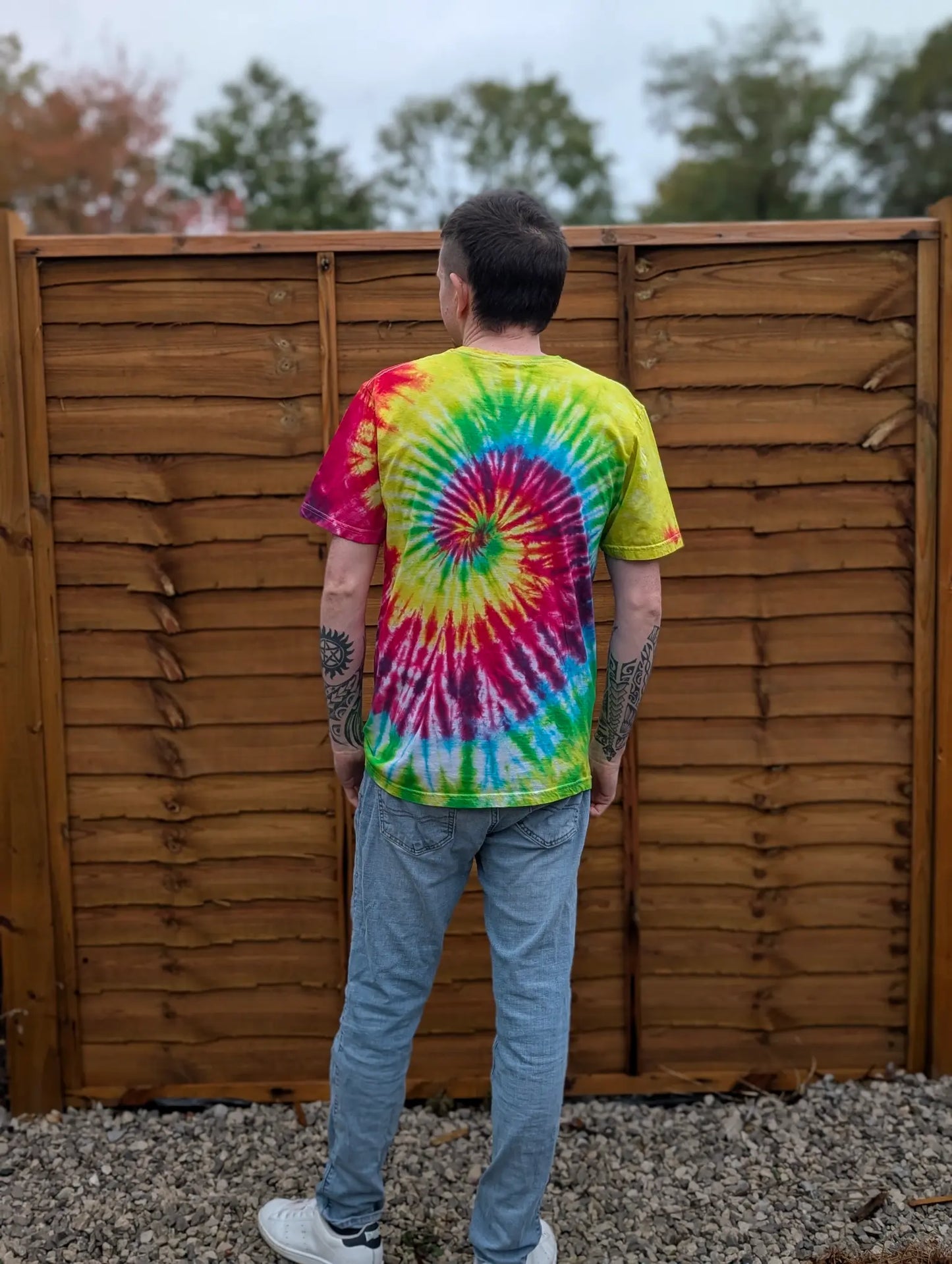 Rainbow Swirl Tie-Dye | Any Garment, Any Size | Handmade by SourThreadz