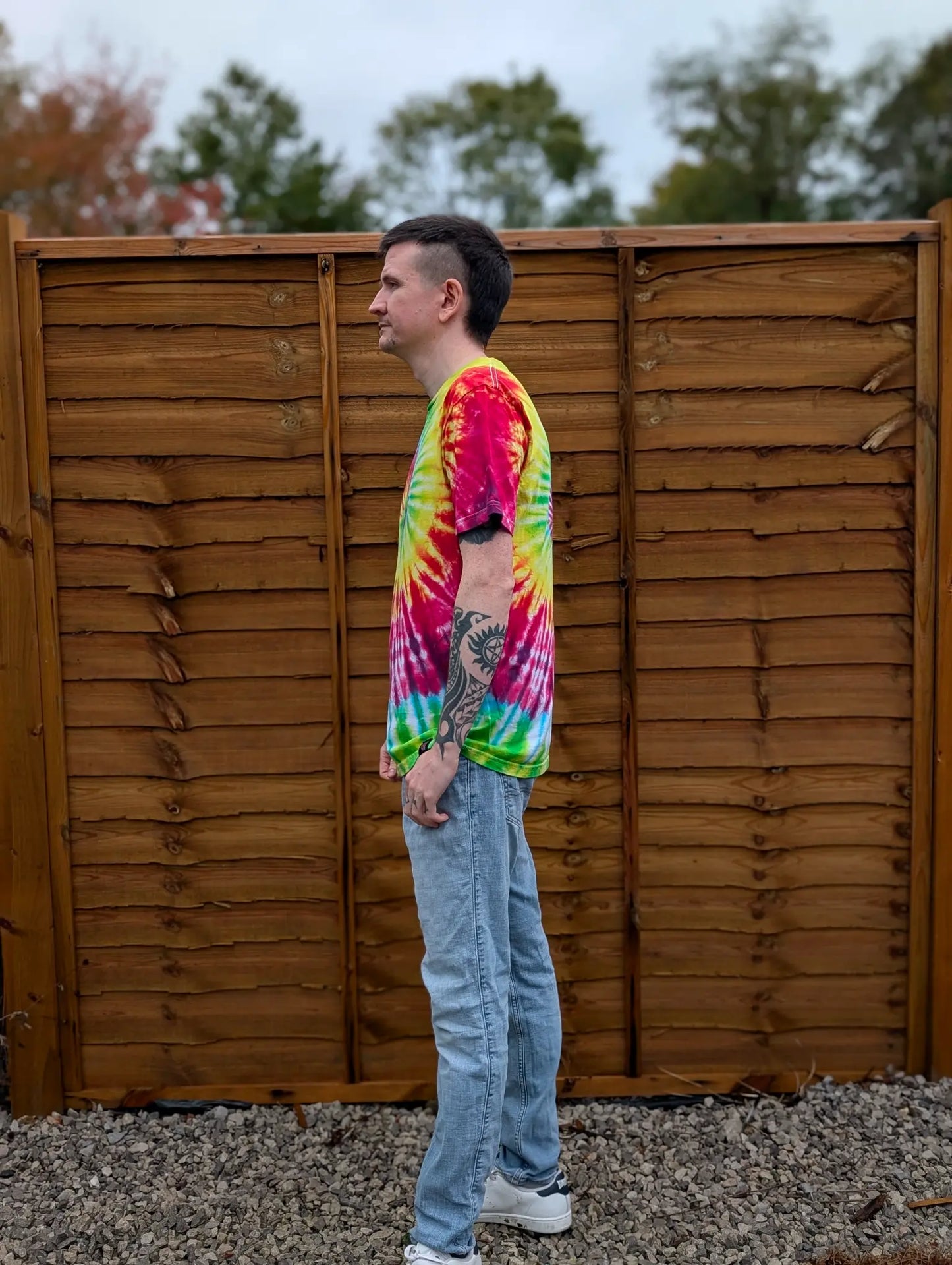 Rainbow Swirl Tie-Dye | Any Garment, Any Size | Handmade by SourThreadz