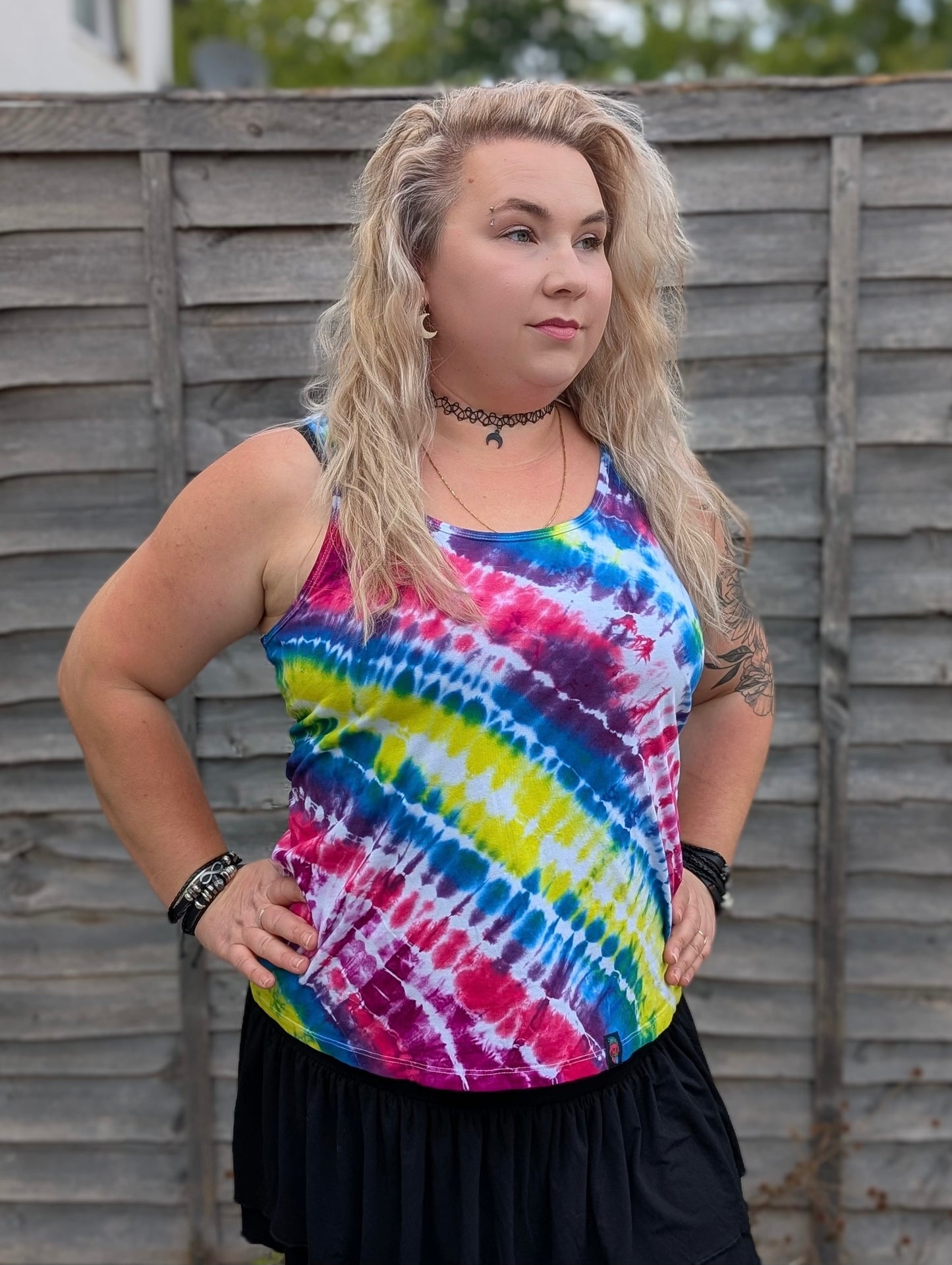 UK Handmade Rainbow Tie-Dye – Men's, Women's, T-Shirts, Tanks, Polos & More - SourThreadz