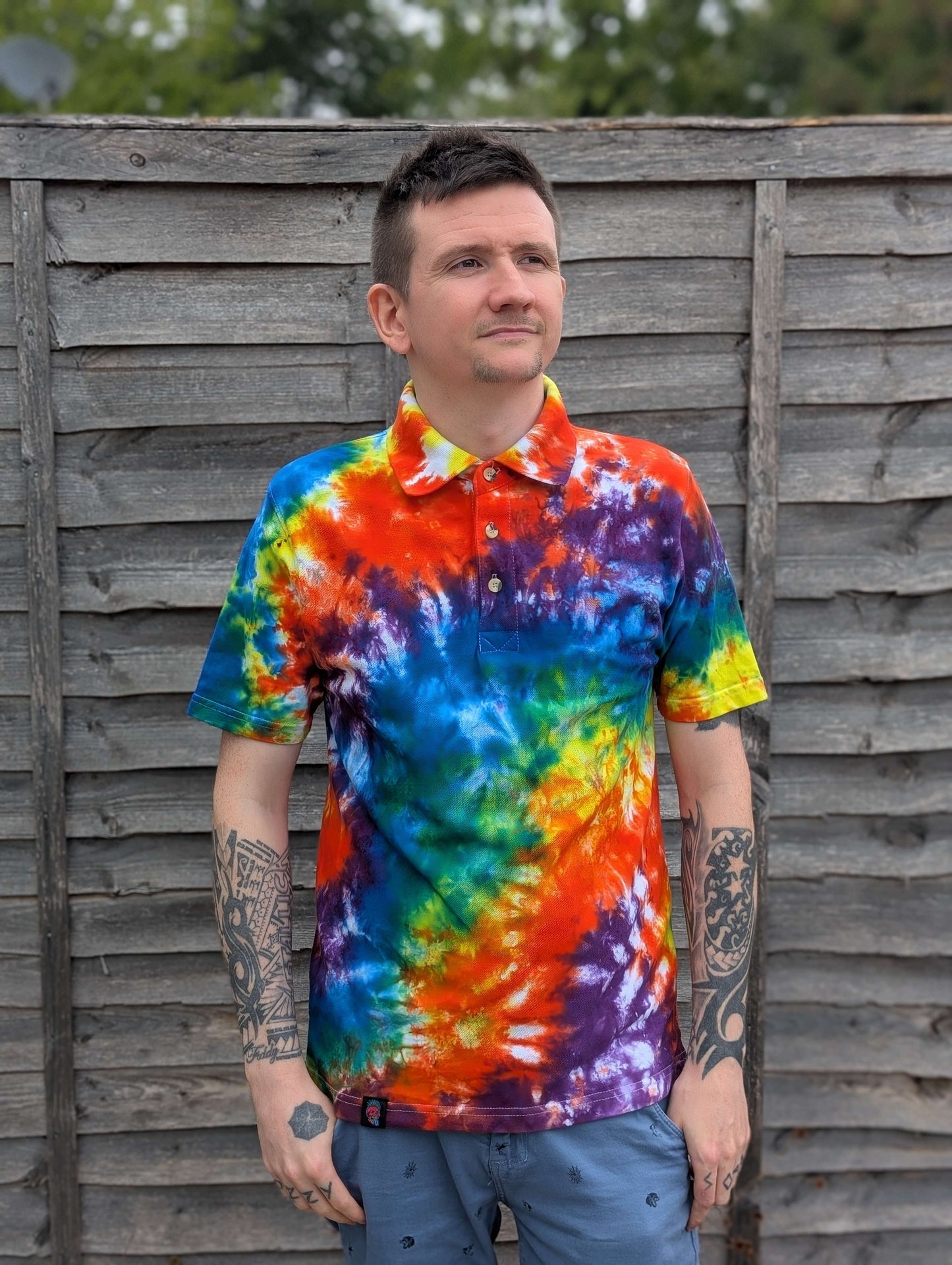 UK Handmade Heat Stroke Tie-Dye – T-Shirts, Tanks, Polos & More / Men's,Women's & Kids - SourThreadz (Copy)