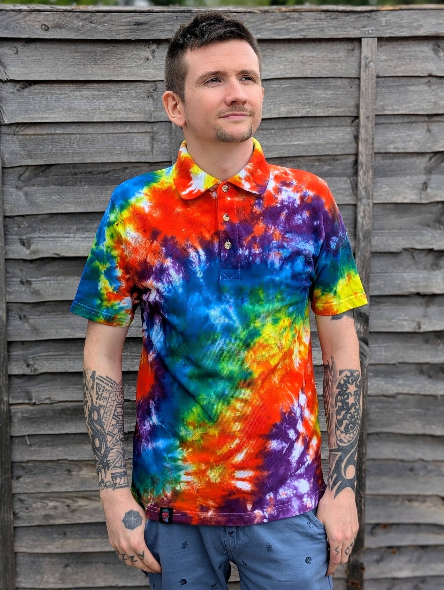 UK Handmade Heat Stroke Tie-Dye – T-Shirts, Tanks, Polos & More / Men's,Women's & Kids - SourThreadz (Copy)