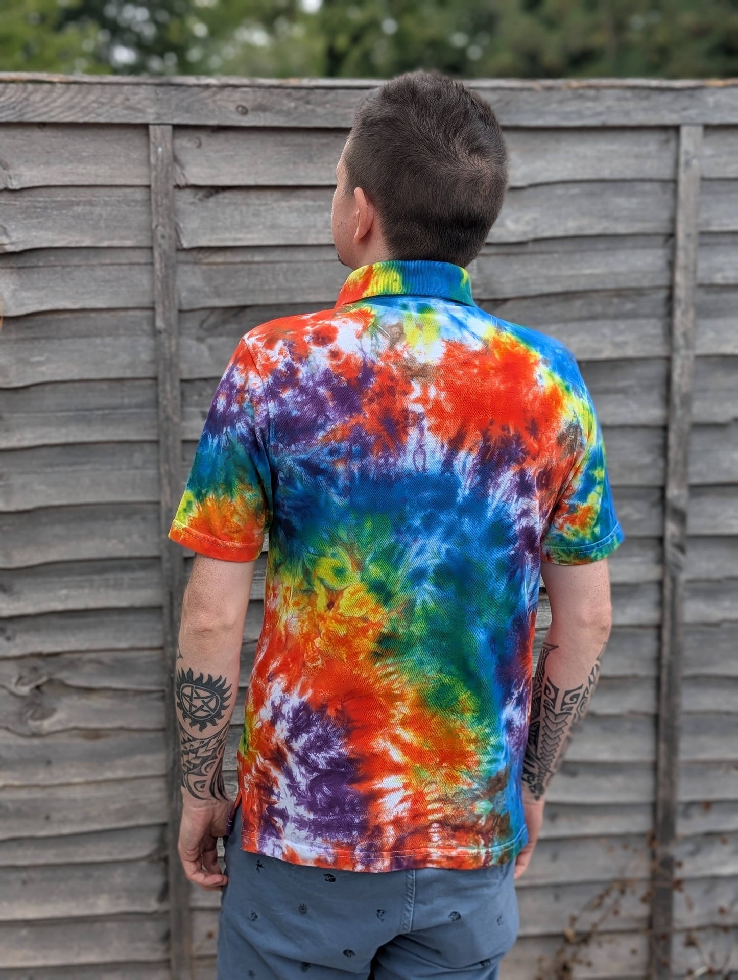 UK Handmade Heat Stroke Tie-Dye – T-Shirts, Tanks, Polos & More / Men's,Women's & Kids - SourThreadz (Copy)