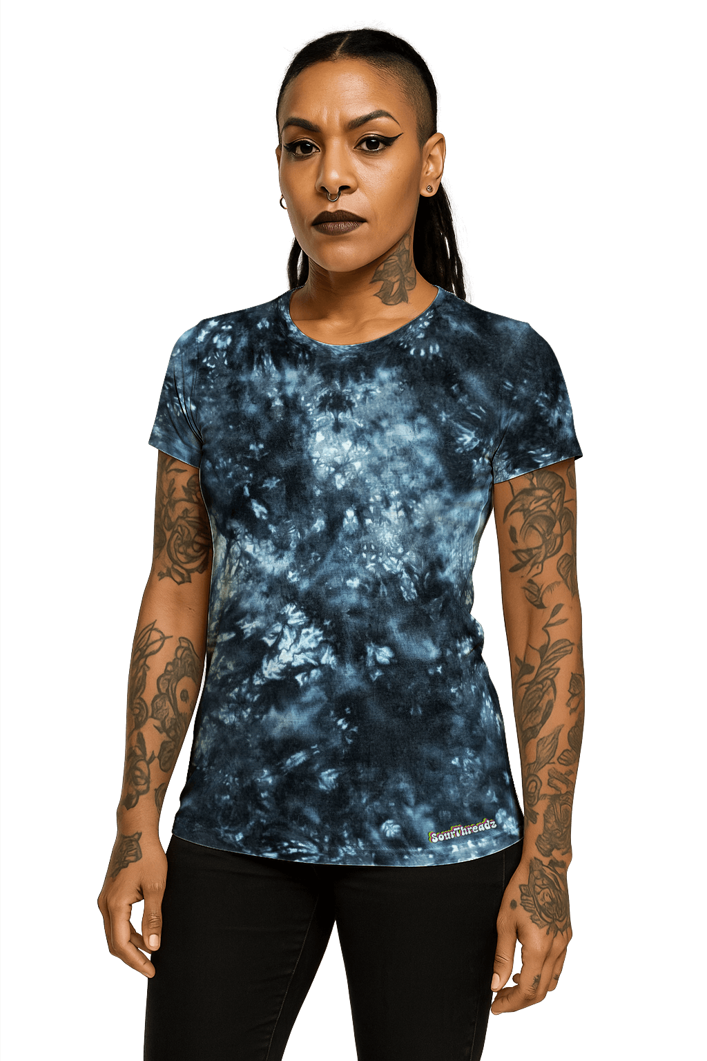 The Void Tie-Dye Women's T-Shirt | UK Handmade | SourThreadz