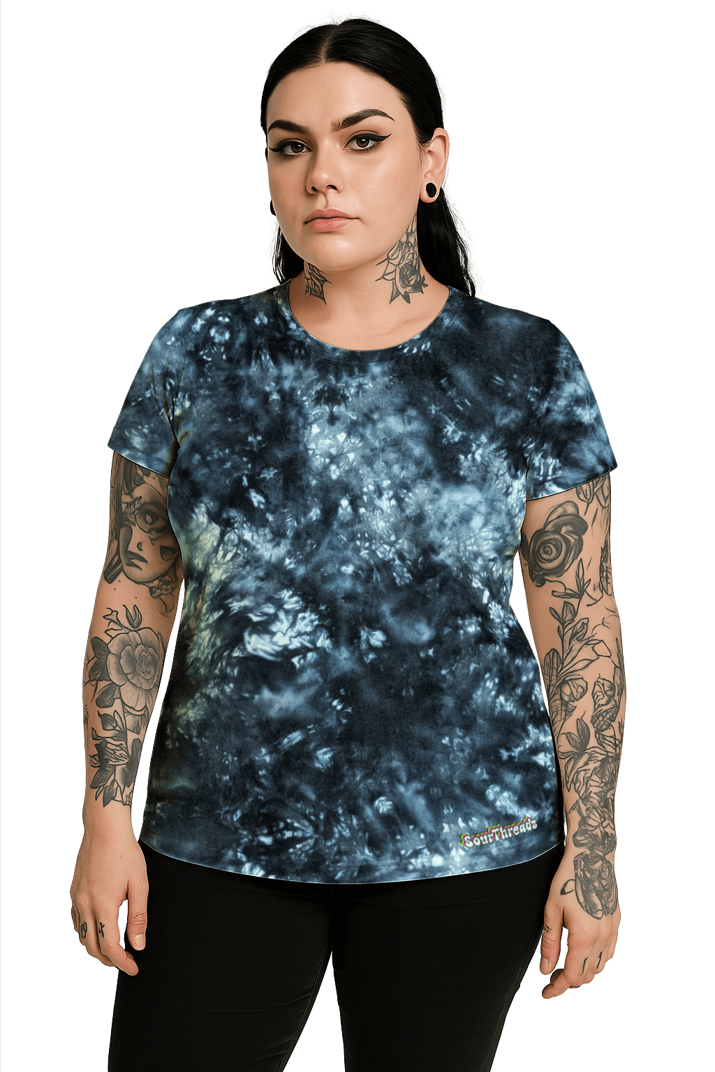 UK Handmade Black Void Tie-Dye – Men's, Women's, T-Shirts, Tanks, Polos & More - SourThreadz