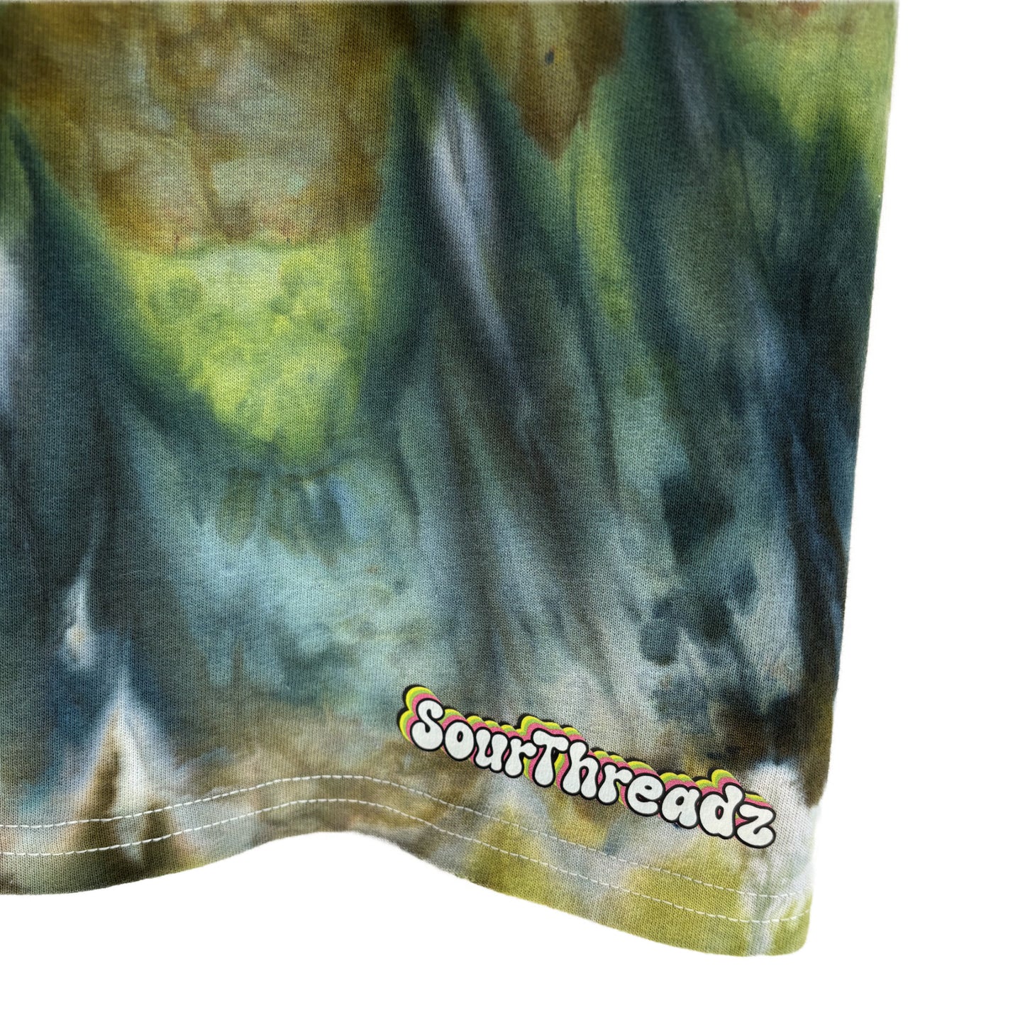 Crypt Garden Spider Ice Tie-Dye T-shirt #025 Men's Unisex XL Heavy Cotton