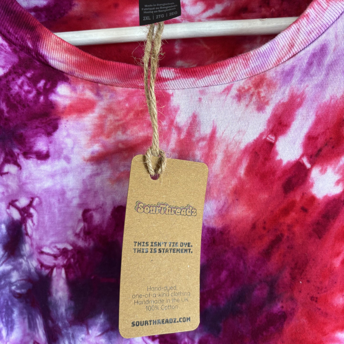Cosmic Serpent Tie-Dye T-shirt #033 Men's Unisex XXL Soft Cotton