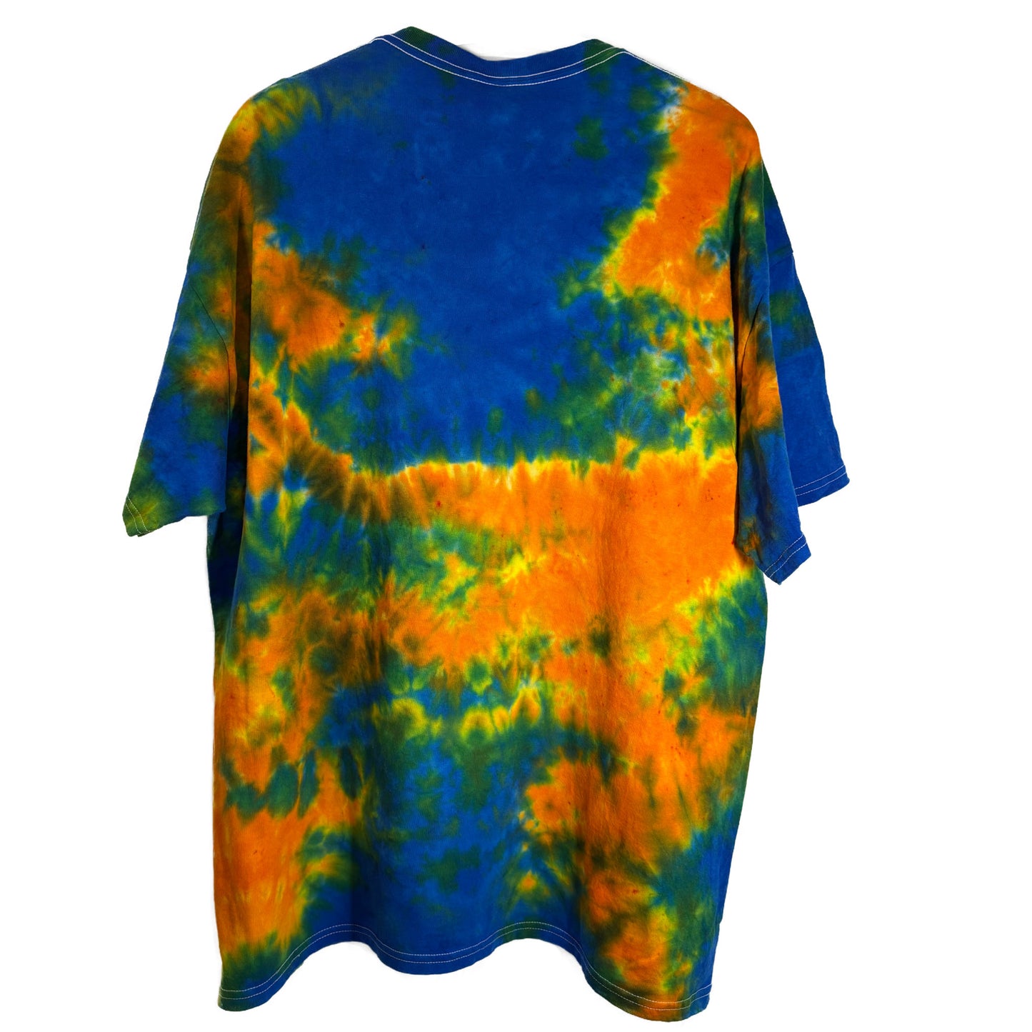 Men's Unisex XXL Tie-Dye T-shirt #040 - Heat Map