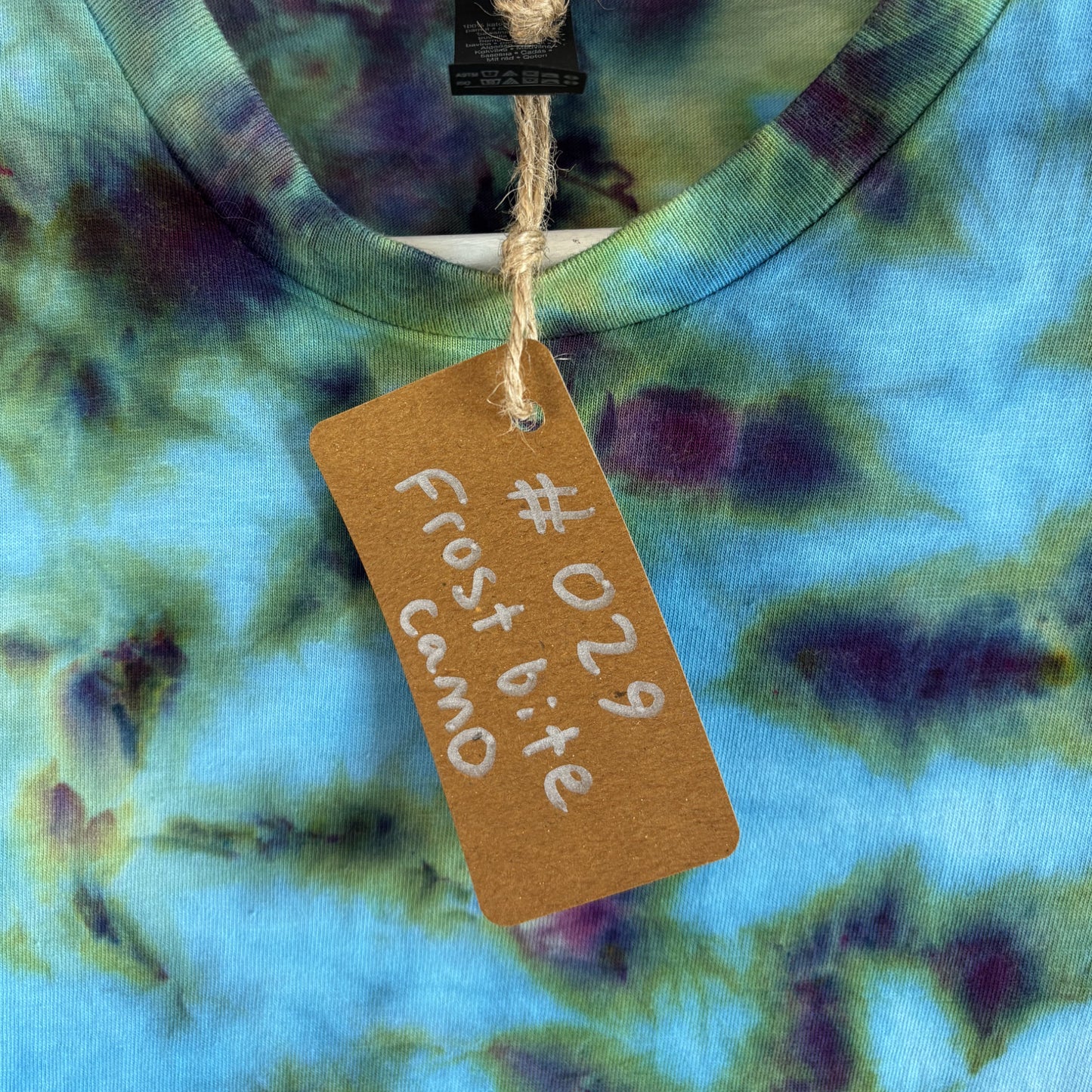 Tie-Dye T-shirt #029 - Frostbite Camo