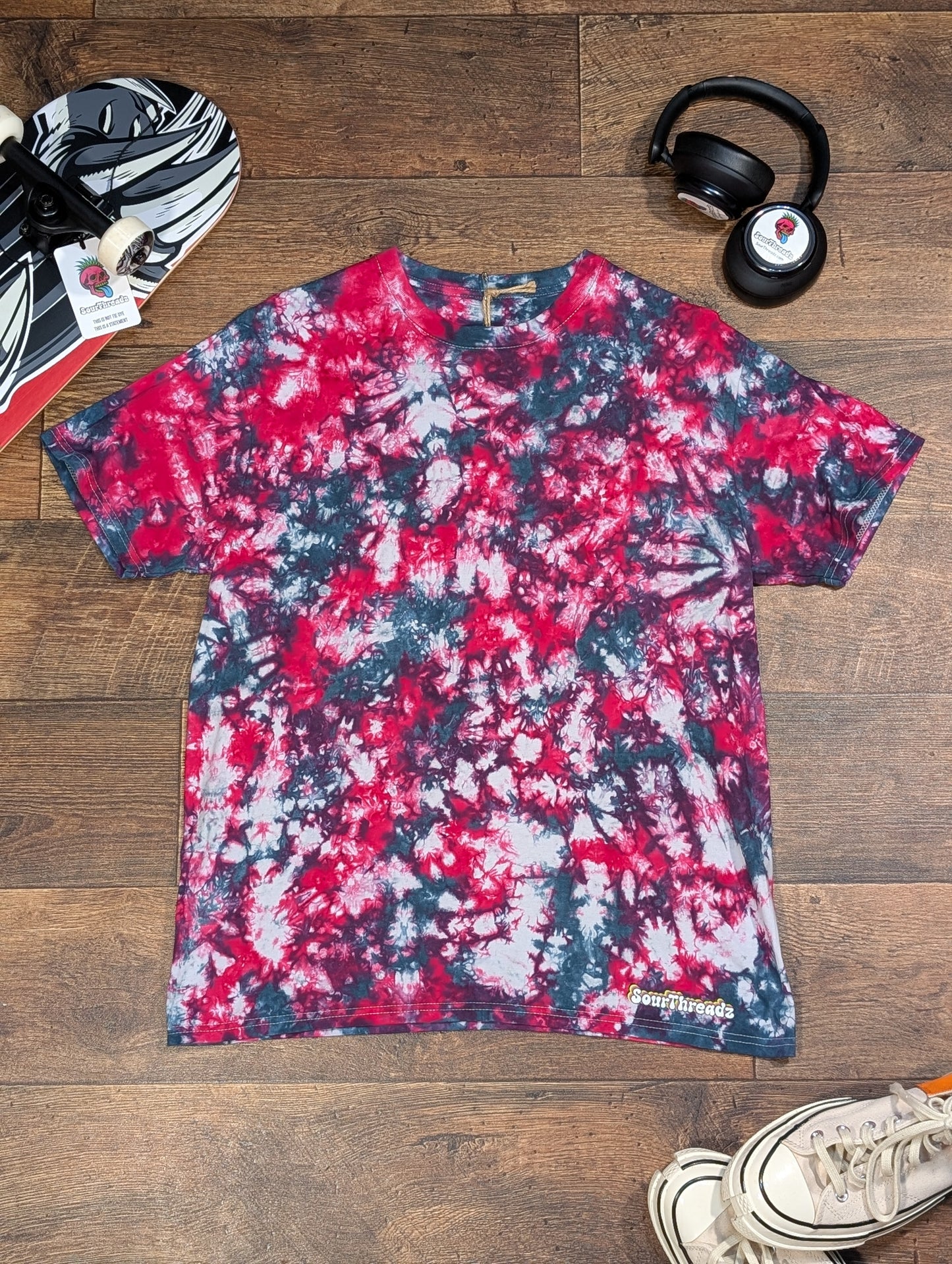 Teal Tempest Tie-Dye | Any Garment, Any Size | Handmade by SourThreadz