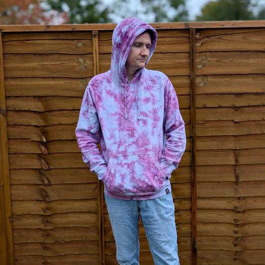 Sugar Crash Organic Tie-Dye Hoodie/Sweatshirt | Handmade by SourThreadz