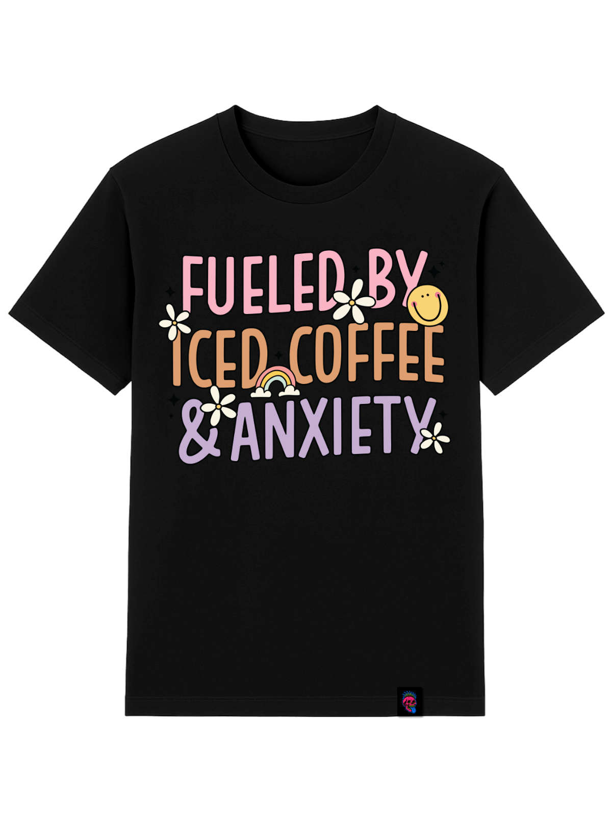 Coffee Anxiety Graphic Tee - Softfeel Heavyweight Organic Cotton - SourThreadz Premium Drop