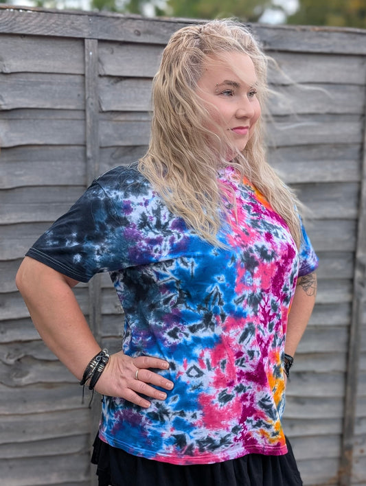 UK Handmade Curious Galaxy Tie-Dye – Men's, Women's, T-Shirts, Tanks, Polos & More - SourThreadz