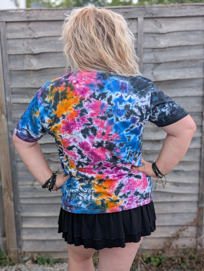 UK Handmade Curious Galaxy Tie-Dye – Men's, Women's, T-Shirts, Tanks, Polos & More - SourThreadz
