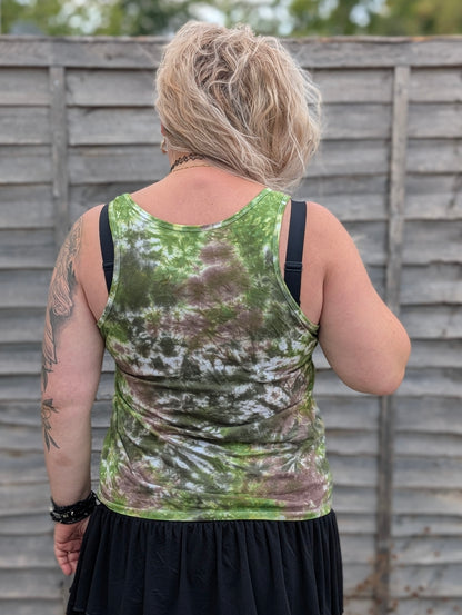 UK Handmade Green Brown Camo Tie-Dye – T-Shirts, Tanks, Polos & More / Men's,Women's & Kids - SourThreadz