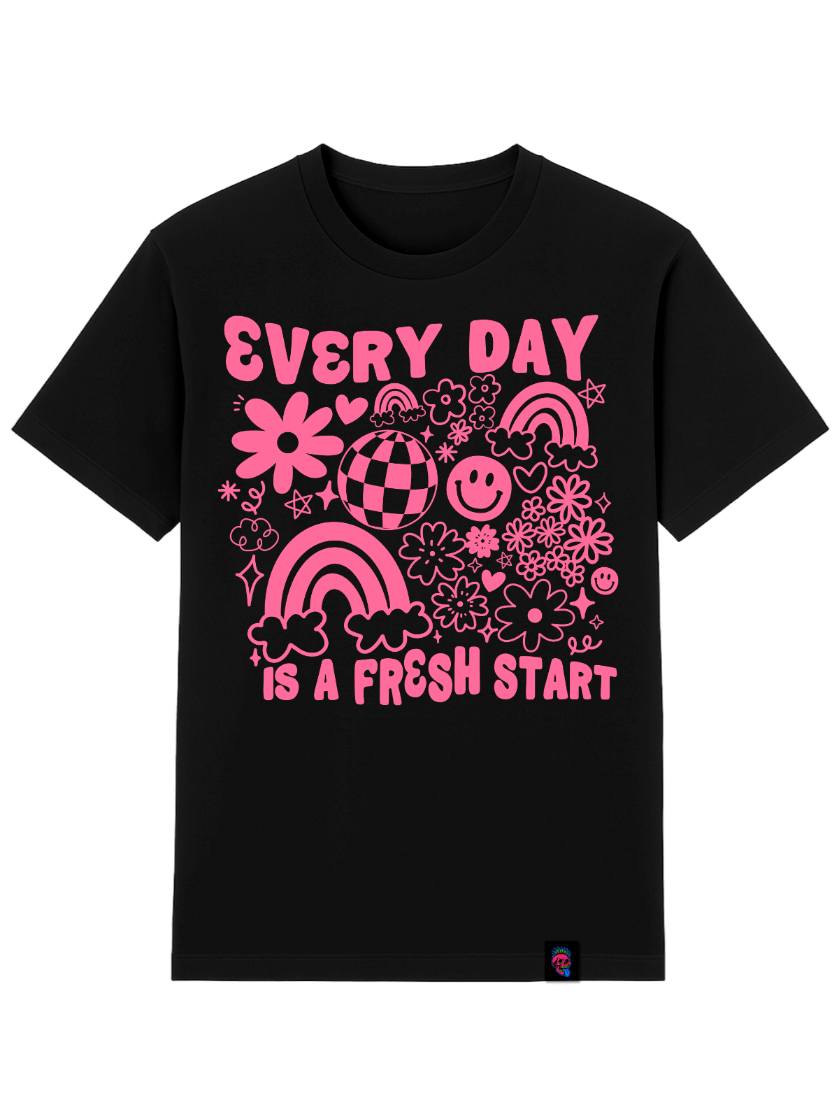 Fresh Start Everyday Graphic Tee - Softfeel Heavyweight Organic Cotton - SourThreadz Premium Drop