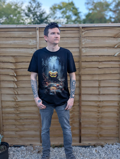Halloween Graphic Tee | Premium Organic Cotton | By SourThreadz