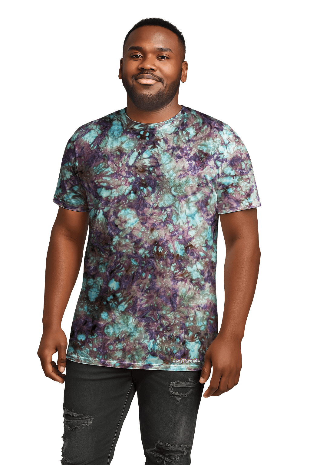 Tie-Dye Men’s T-Shirt - Intense Alchemist - Retro Vibe - SourThreadz