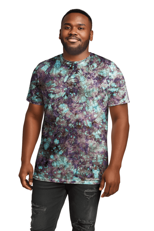 Tie-Dye Men’s T-Shirt - Intense Alchemist - Retro Vibe - SourThreadz