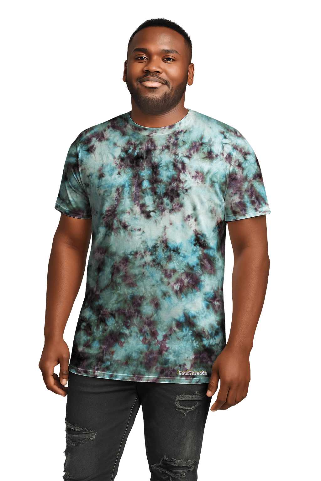 Tie-Dye Men’s T-Shirt - Alchemist - Artistic Dye Blend - SourThreadz