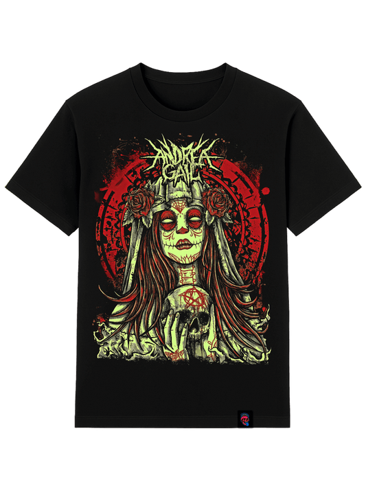 Metal Band Inspired Graphic Tee - Softfeel Heavyweight Organic Cotton - SourThreadz Premium Drop