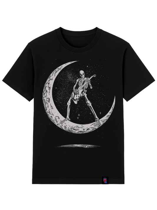 Moon Rocker Graphic Tee - Softfeel Heavyweight Organic Cotton - SourThreadz Premium Drop