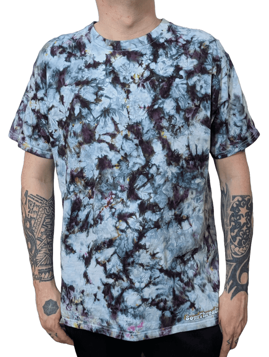 Shadowmelt Tie-Dye T-shirt - Men's Unisex Heavyweight - SourThreadz