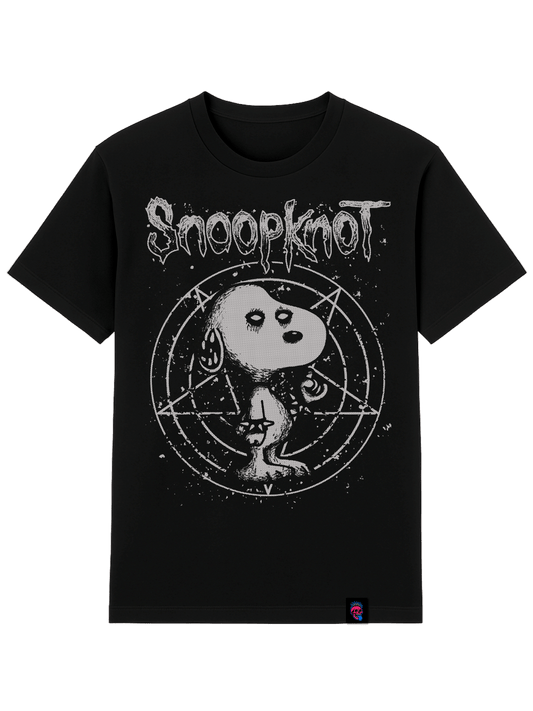 Snoopknot Graphic Tee - Softfeel Heavyweight Organic Cotton - SourThreadz Premium Drop