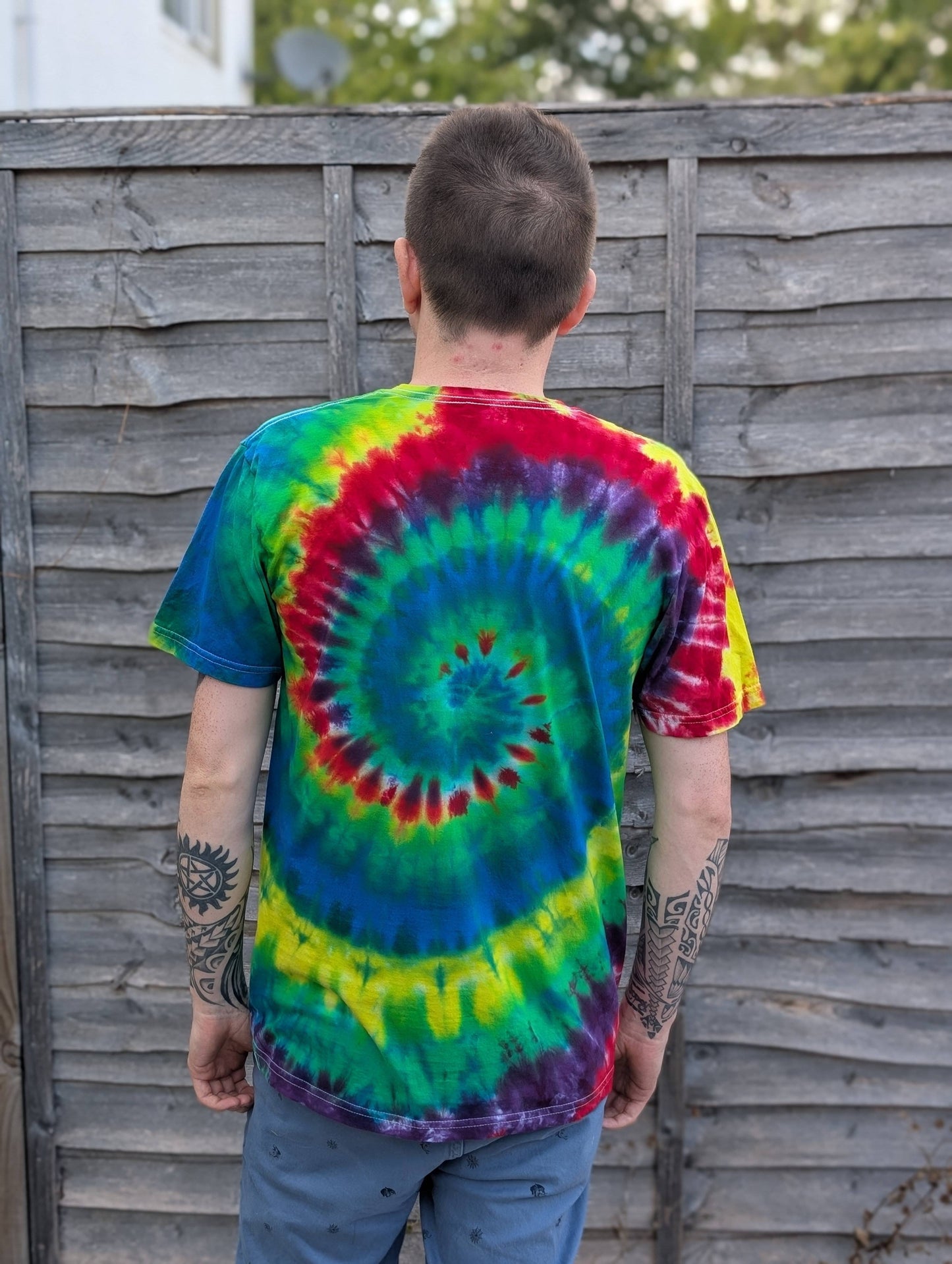 Tie-Dye Men’s T-Shirt - MInd Spiral (Strong Colour Variation Warning!) - SourThreadz