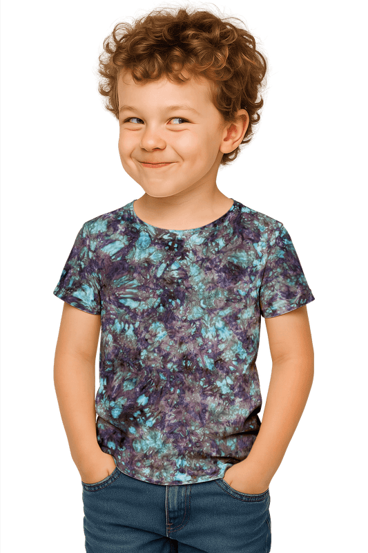 Tie-Dye Kids & Teens T-Shirt - Intense Alchemist - Retro Vibe - SourThreadz