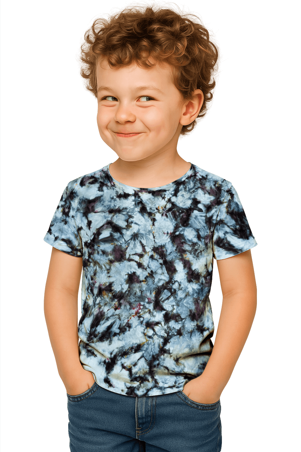 Tie-Dye Kids & Teens T-Shirt - Shadowmelt - Grunge Fashion - SourThreadz