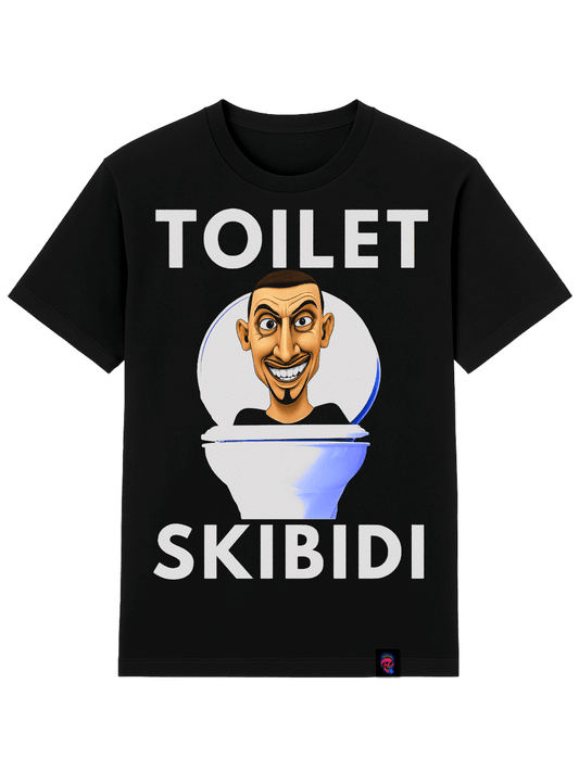 Toilet Skibidi Graphic Tee - Softfeel Heavyweight Organic Cotton - SourThreadz Premium Drop