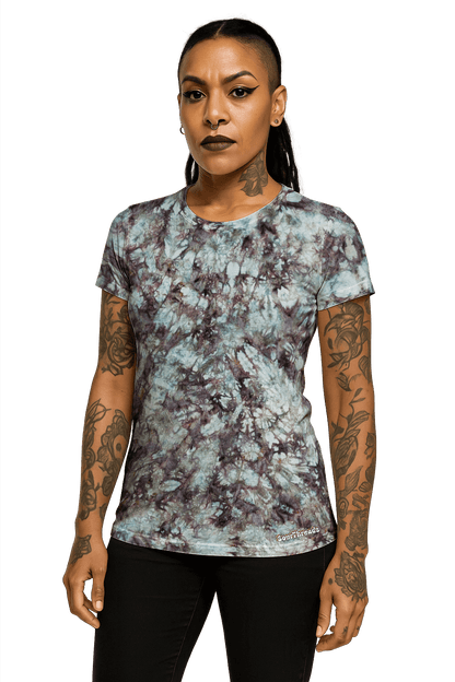 Tie-Dye Women's Fitted T-Shirt - Pastel Alchemist - Urban Fashion - SourThreadz