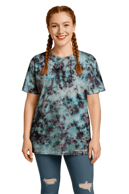 Tie-Dye Women’s Relaxed T-Shirt - Alchemist - Artistic Dye Blend - SourThreadz