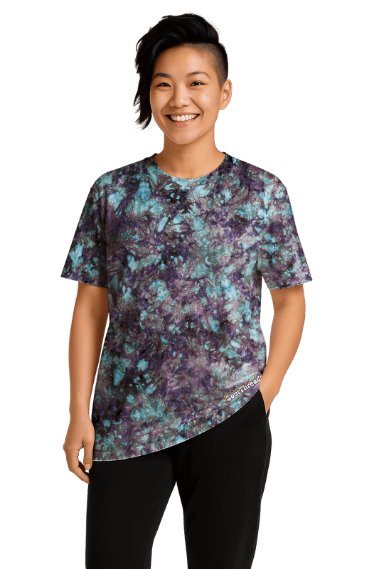 Tie-Dye Women’s Relaxed T-Shirt - Intense Alchemist - Retro Vibe - SourThreadz